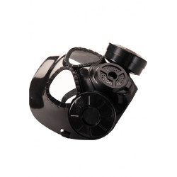 Plastová plynová maska